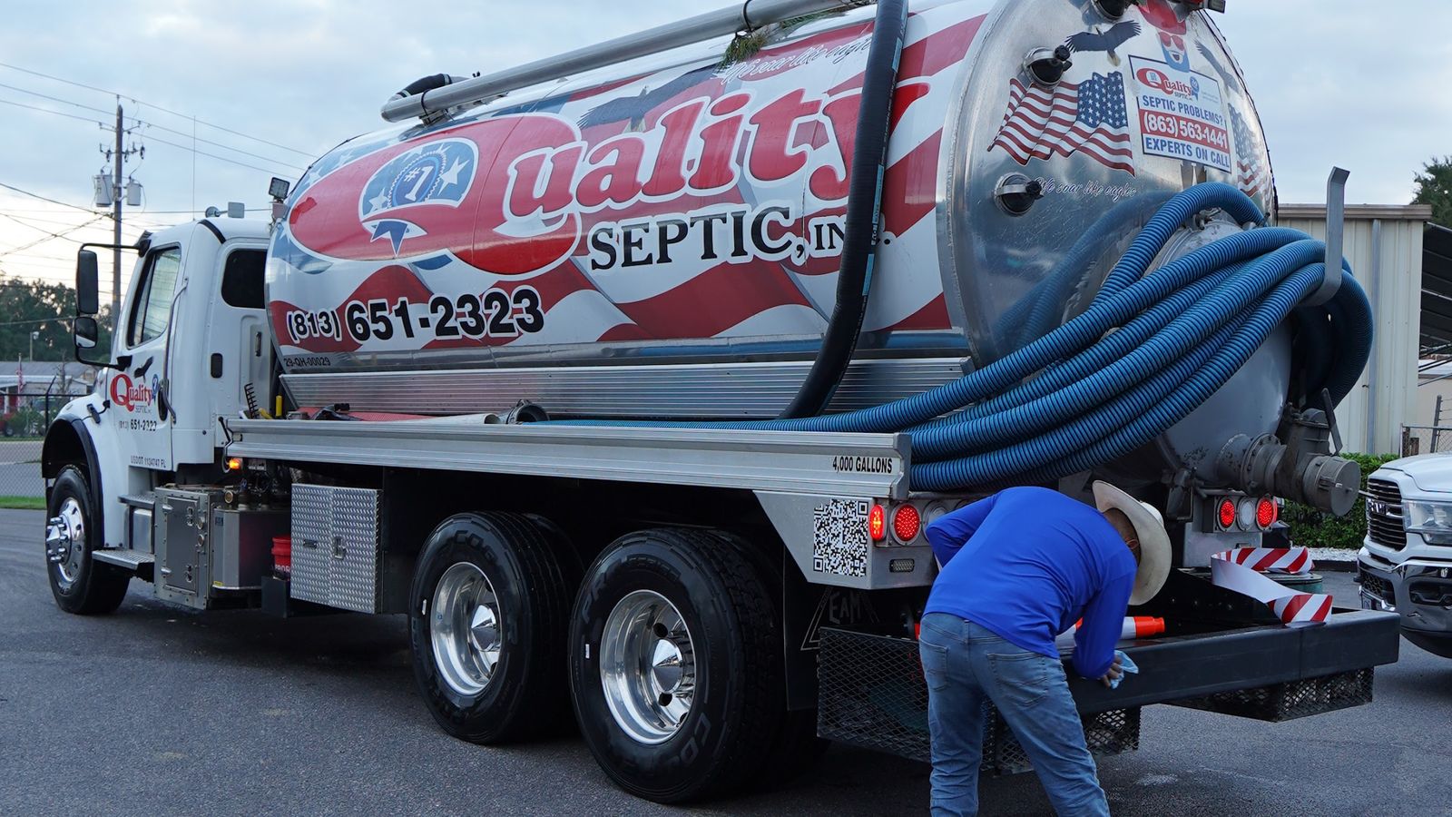 Quality Septic crew at work