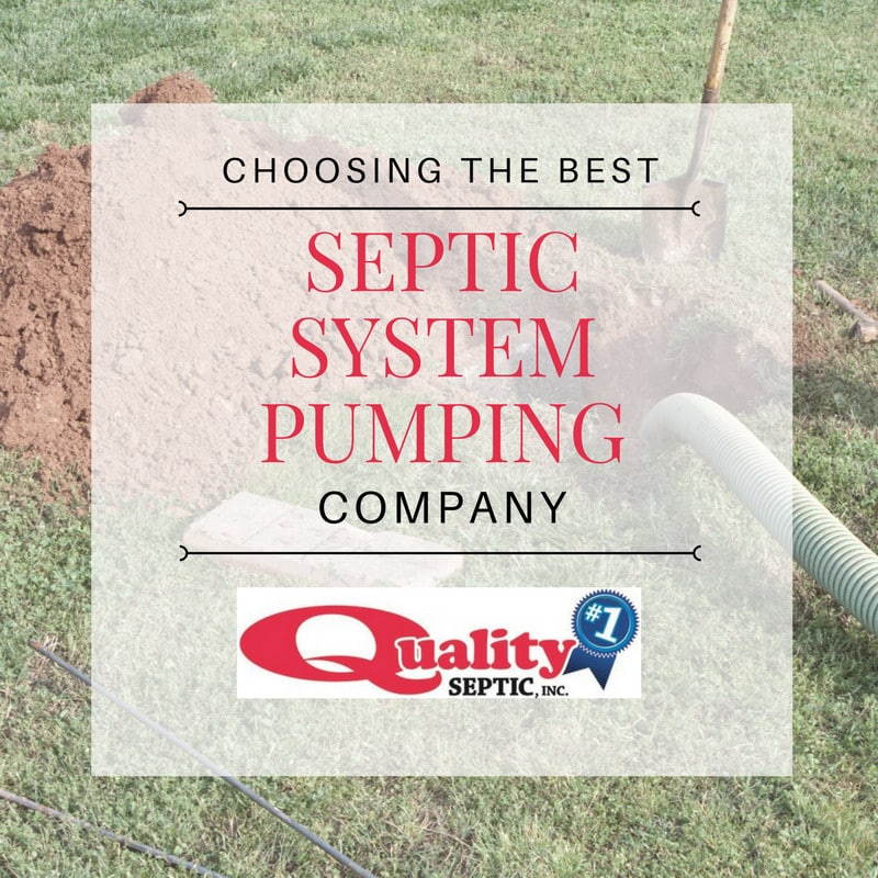 Best Septic System Pumping Company