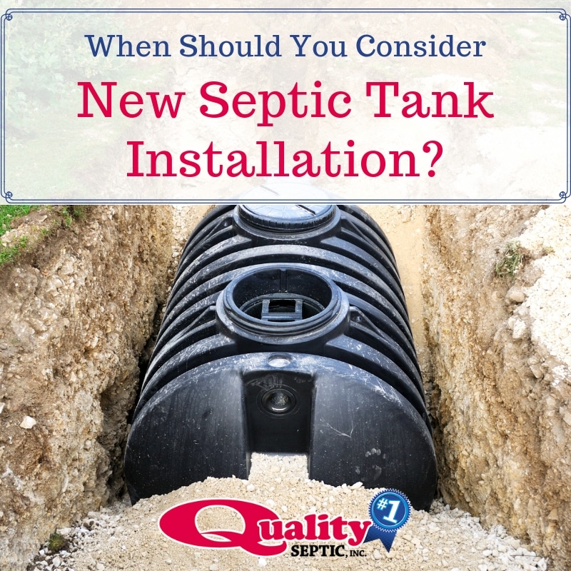 When Should You Consider New Septic Tank Installation?