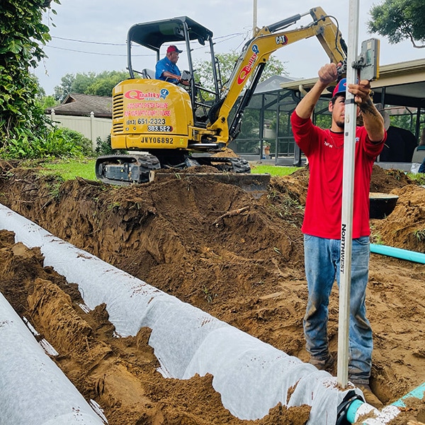 licensed drain field inspection, Brandon FL