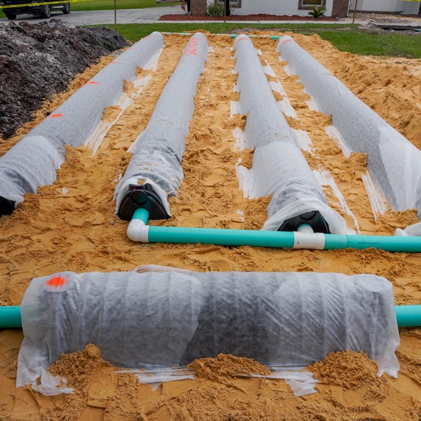 drain field for septic system, lutz fl