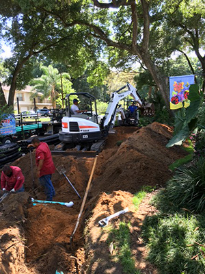 Drain Field Inspection in Wimauma, Florida