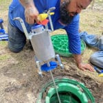 engineered septic system install