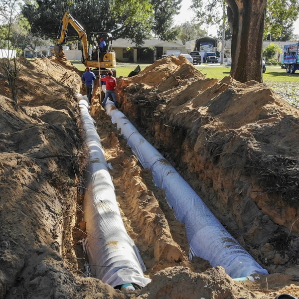 drain field replacement in Tampa fl