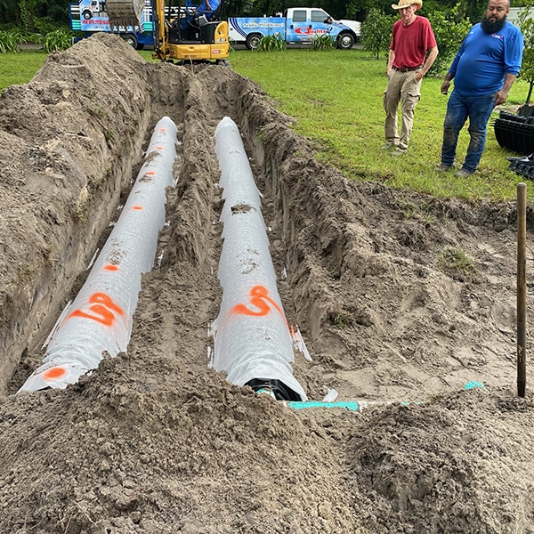 drain field inspection in Lutz FL
