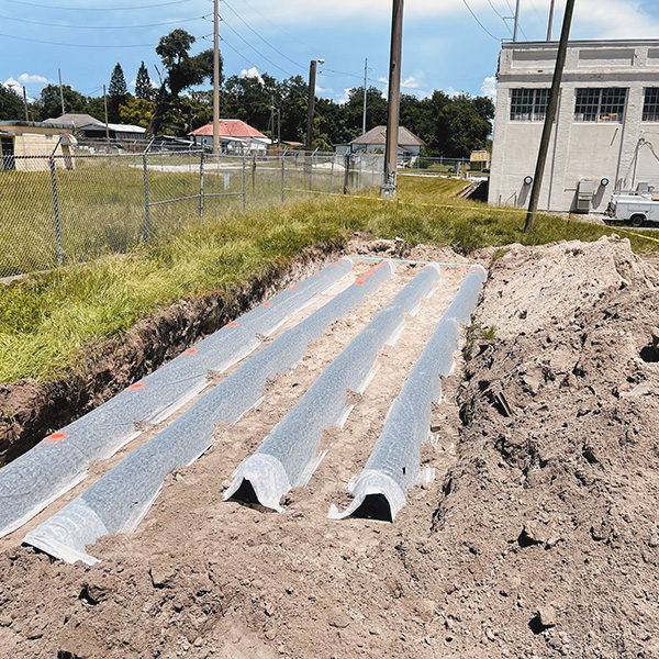 Commercial Drain Field replacement in Wesley Chapel FL