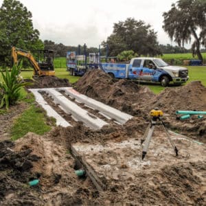 drain field keeping ground water safe in Lakeland FL