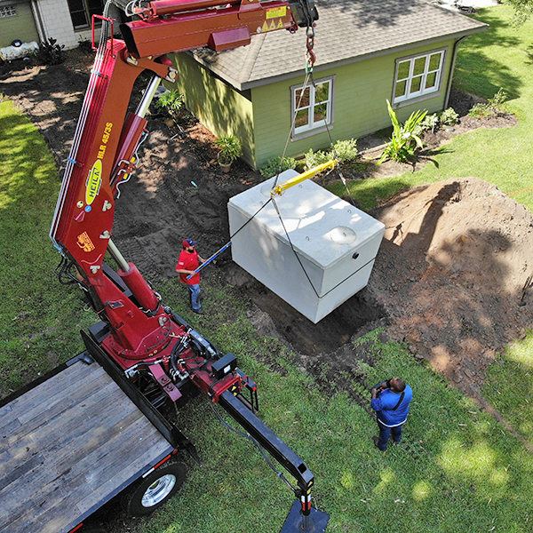 septic install in Lutz FL