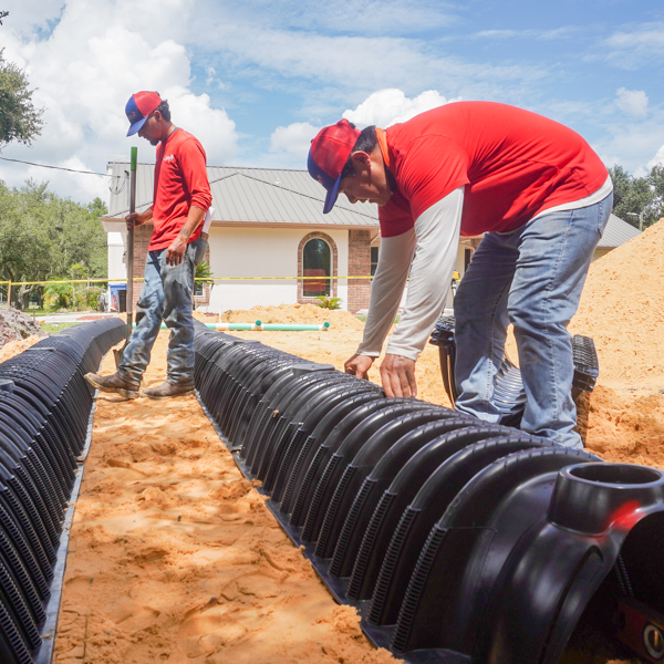 drain field keeping ground water safe in Lakeland FL