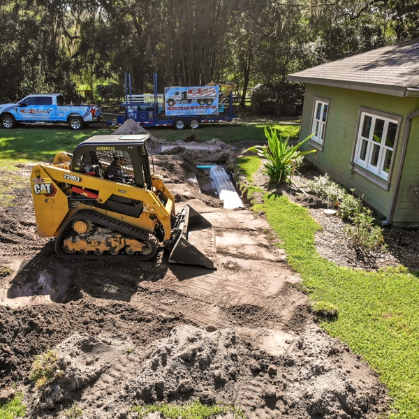new drain field replaced in Lakeland FL