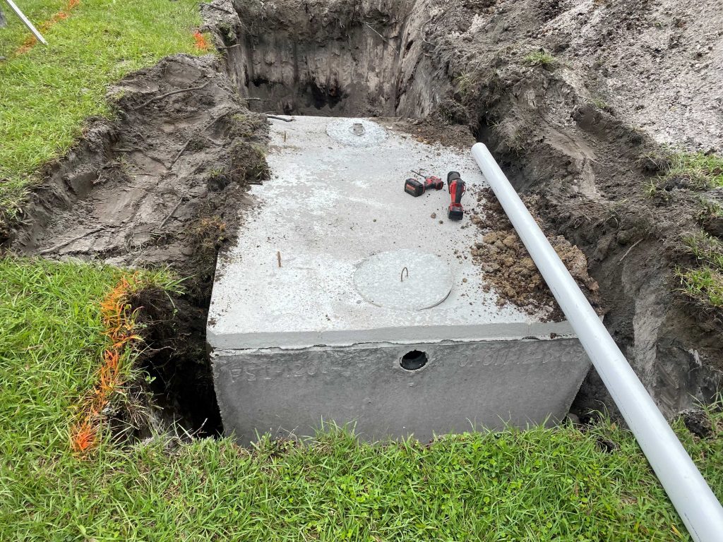 failing drain field