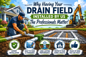 benefits of professional drain field 