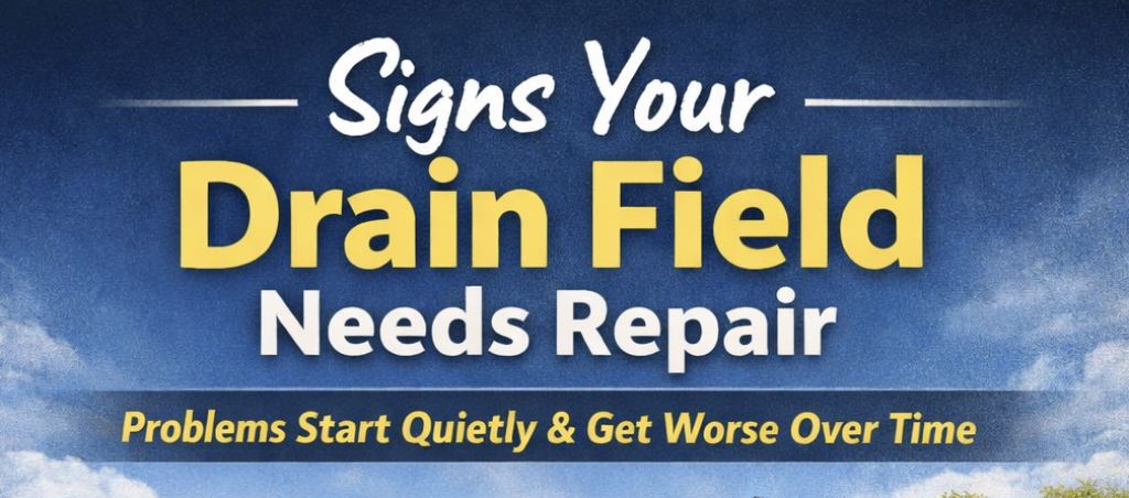 Image: Signs you need septic drain field repair