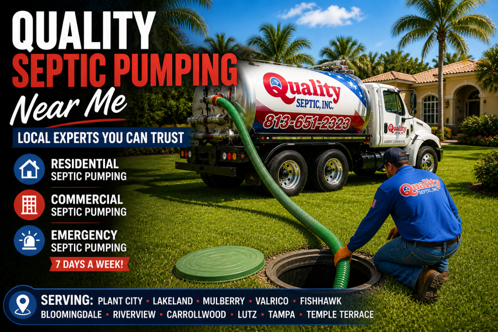 Quality Septic Pumping Near Me