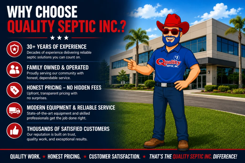 Quality Septic Inc. - Septic Pumping, Drainfield Repair, Installation