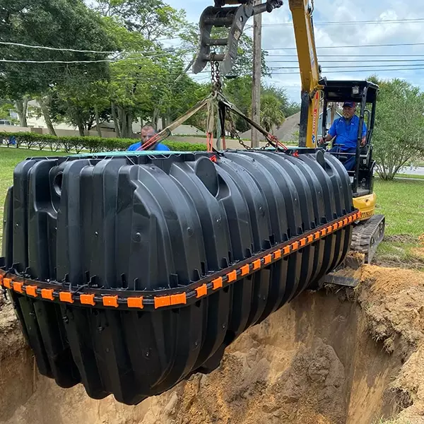 Tampa FL septic lift station replacement