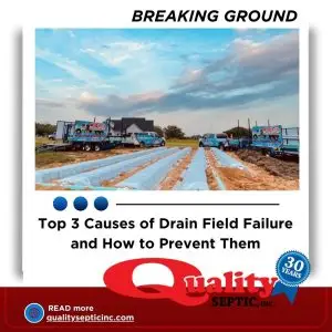 Drain Field Failure